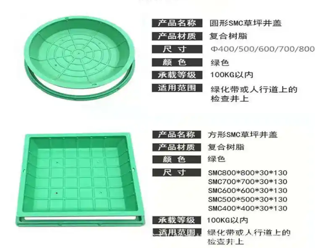 通什镇树脂复合种植井盖展示